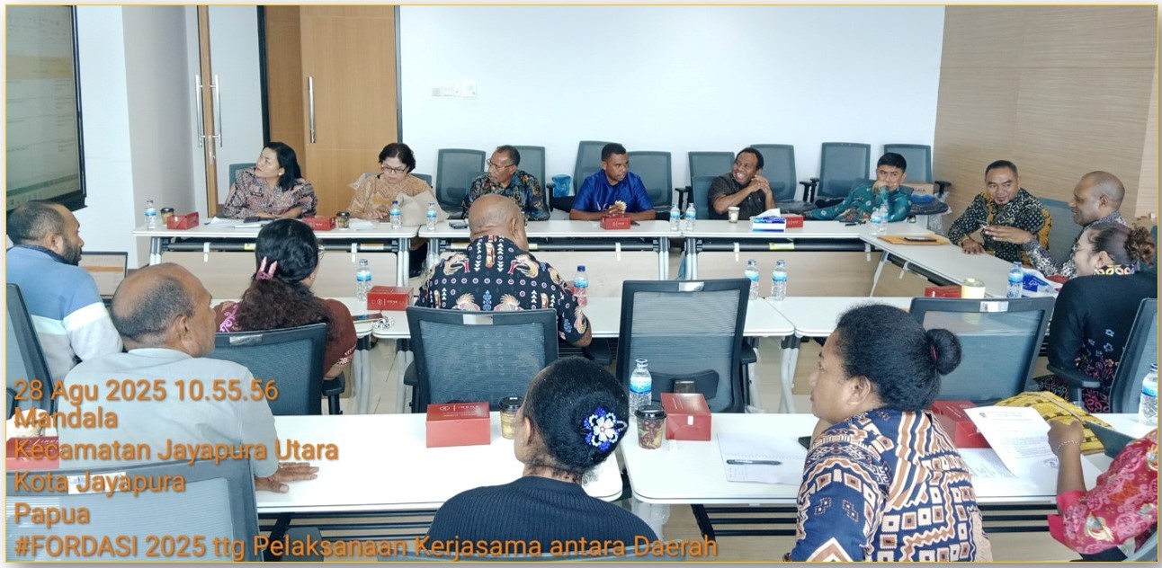 Pemprov Papua Gelar Rapat Tindak Lanjut Kerja Sama Daerah